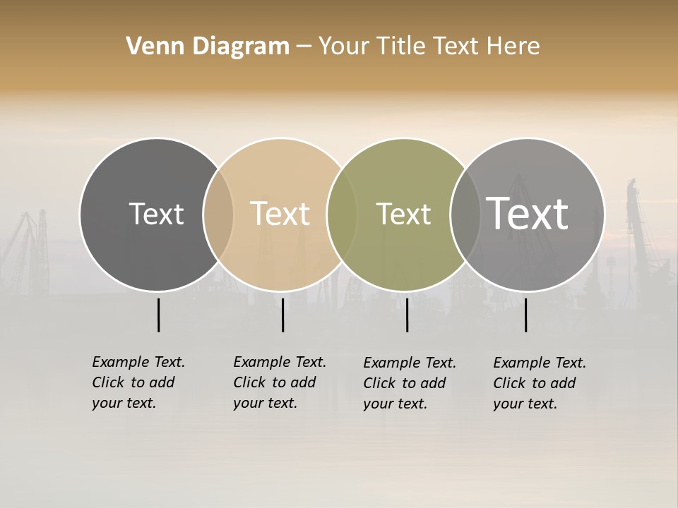 Crane Trans Transshipment PowerPoint Template