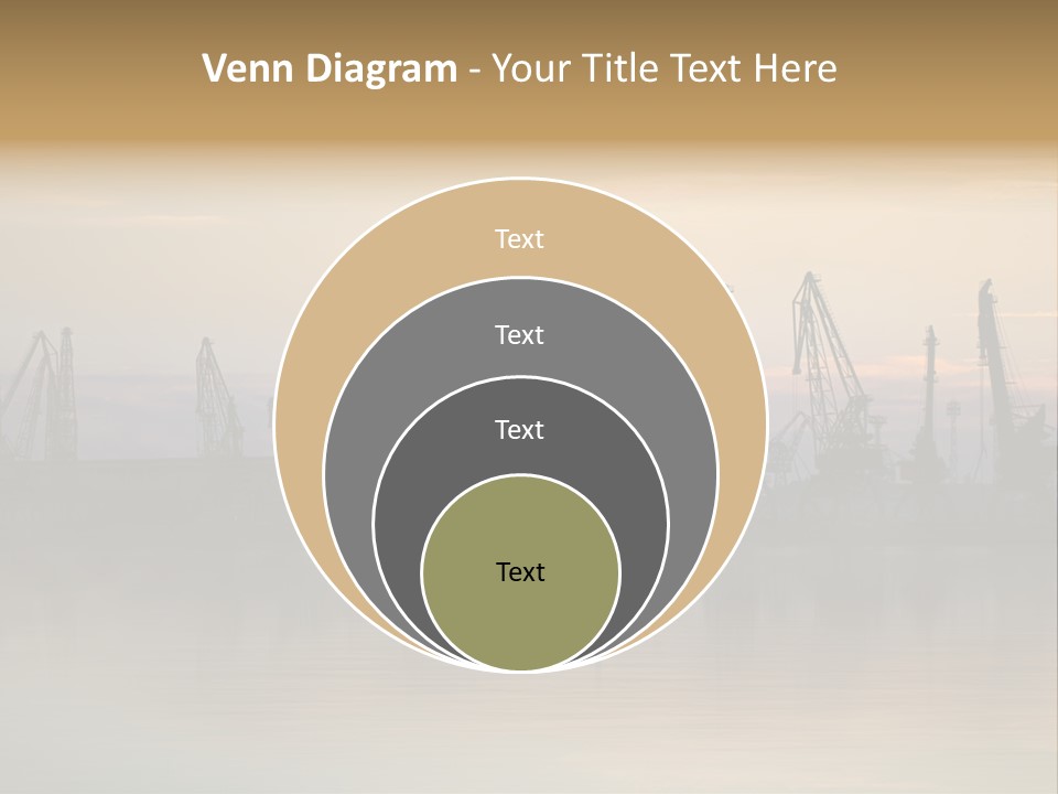Crane Trans Transshipment PowerPoint Template