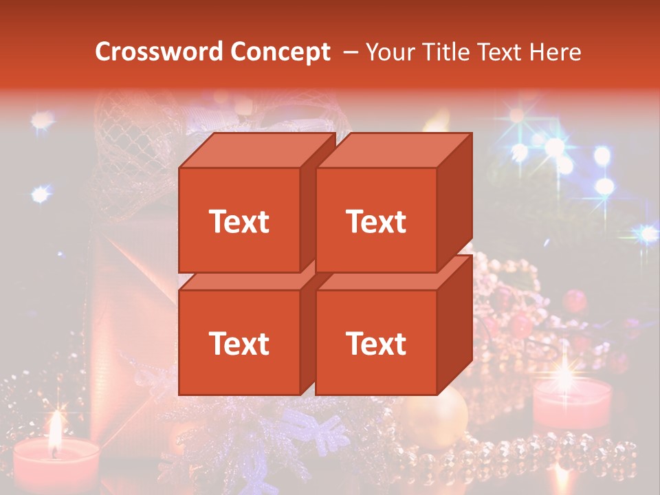 New Christmas Decoration PowerPoint Template