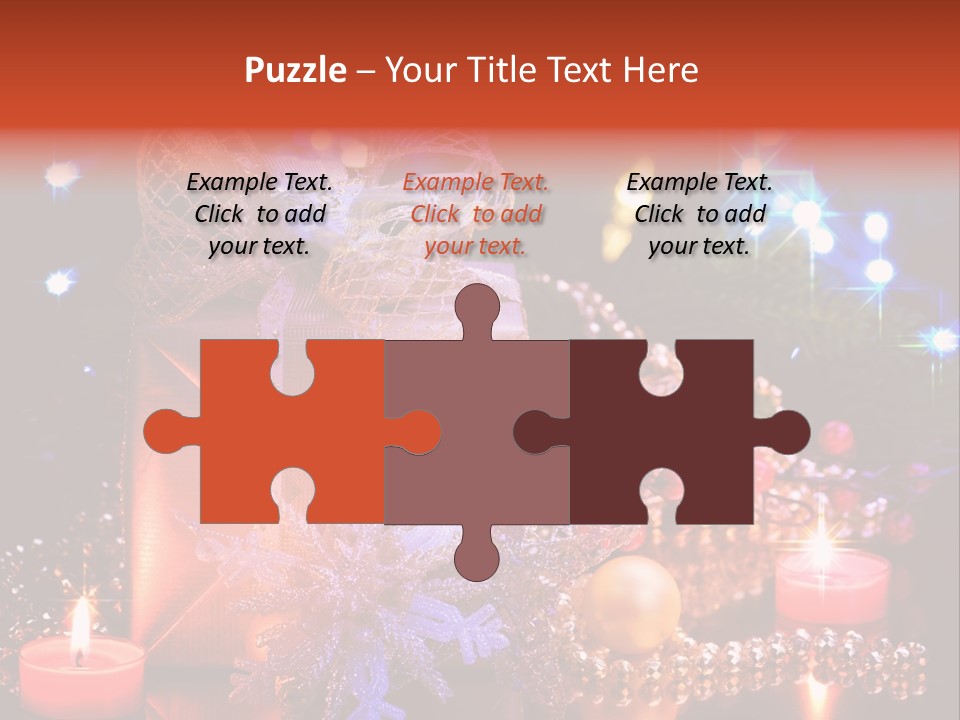 New Christmas Decoration PowerPoint Template