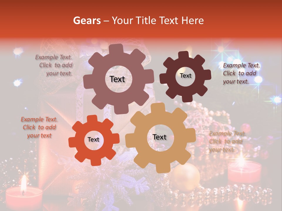 New Christmas Decoration PowerPoint Template