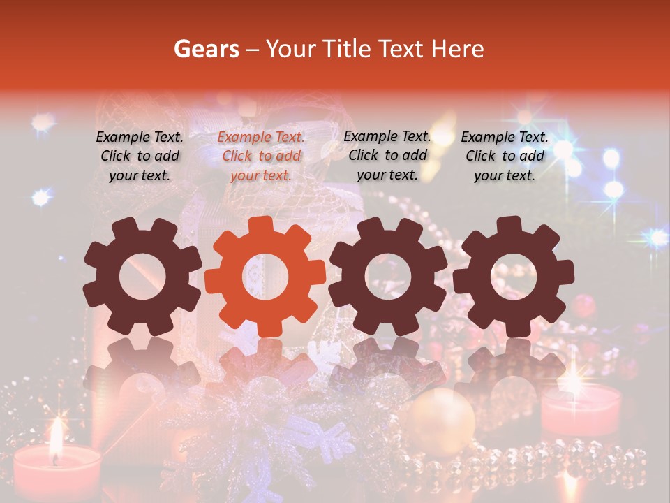 New Christmas Decoration PowerPoint Template