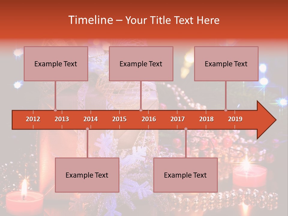New Christmas Decoration PowerPoint Template