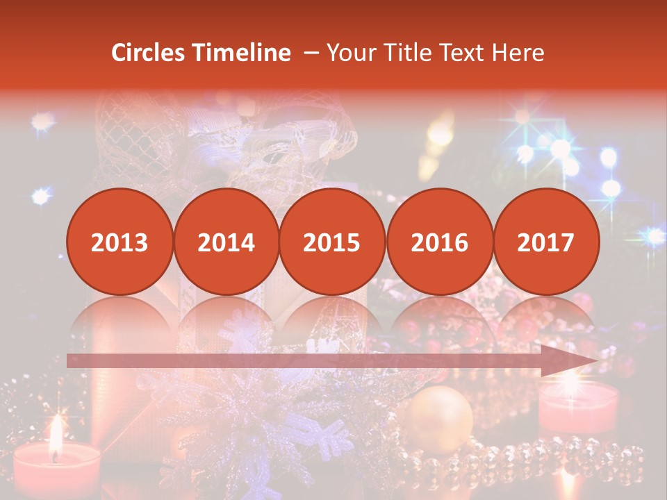 New Christmas Decoration PowerPoint Template