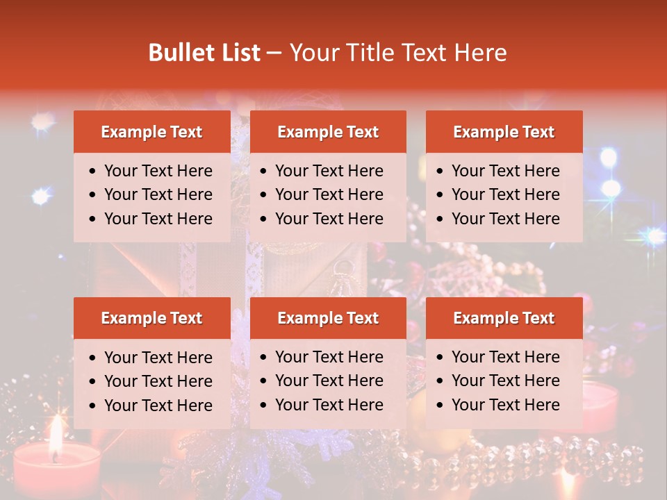 New Christmas Decoration PowerPoint Template
