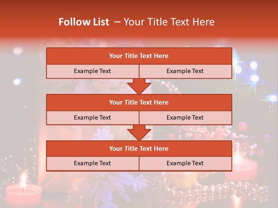 New Christmas Decoration PowerPoint Template