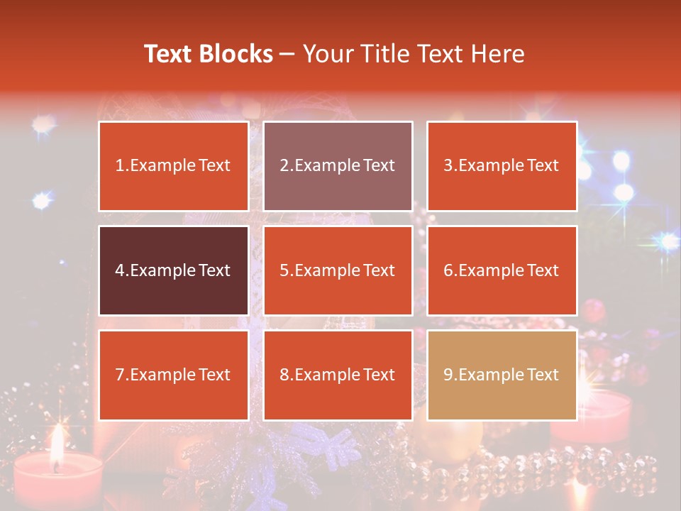 New Christmas Decoration PowerPoint Template