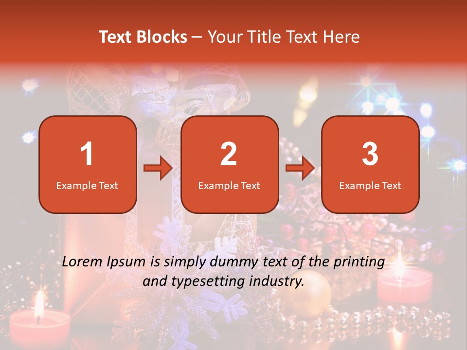 New Christmas Decoration PowerPoint Template