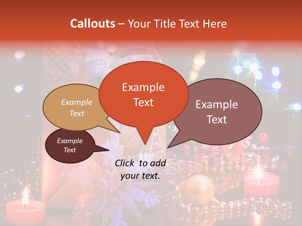 New Christmas Decoration PowerPoint Template