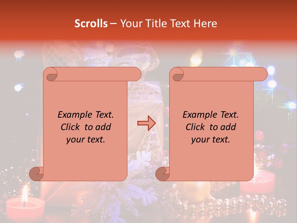 New Christmas Decoration PowerPoint Template
