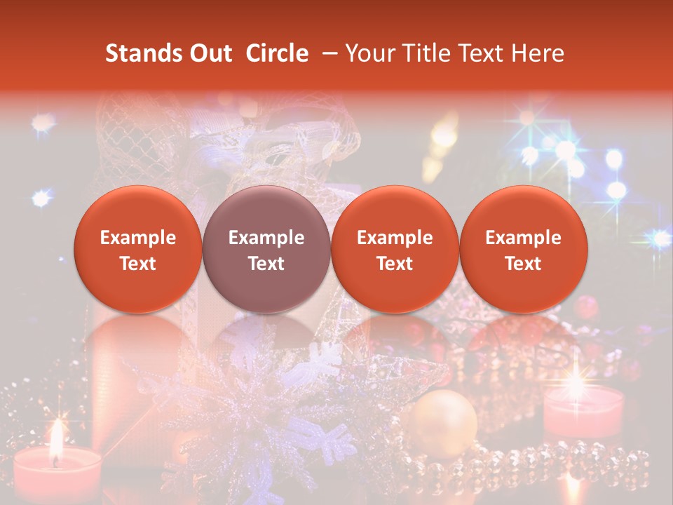 New Christmas Decoration PowerPoint Template