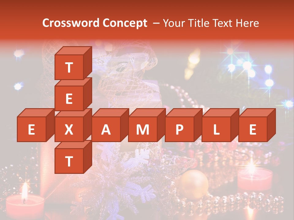 New Christmas Decoration PowerPoint Template