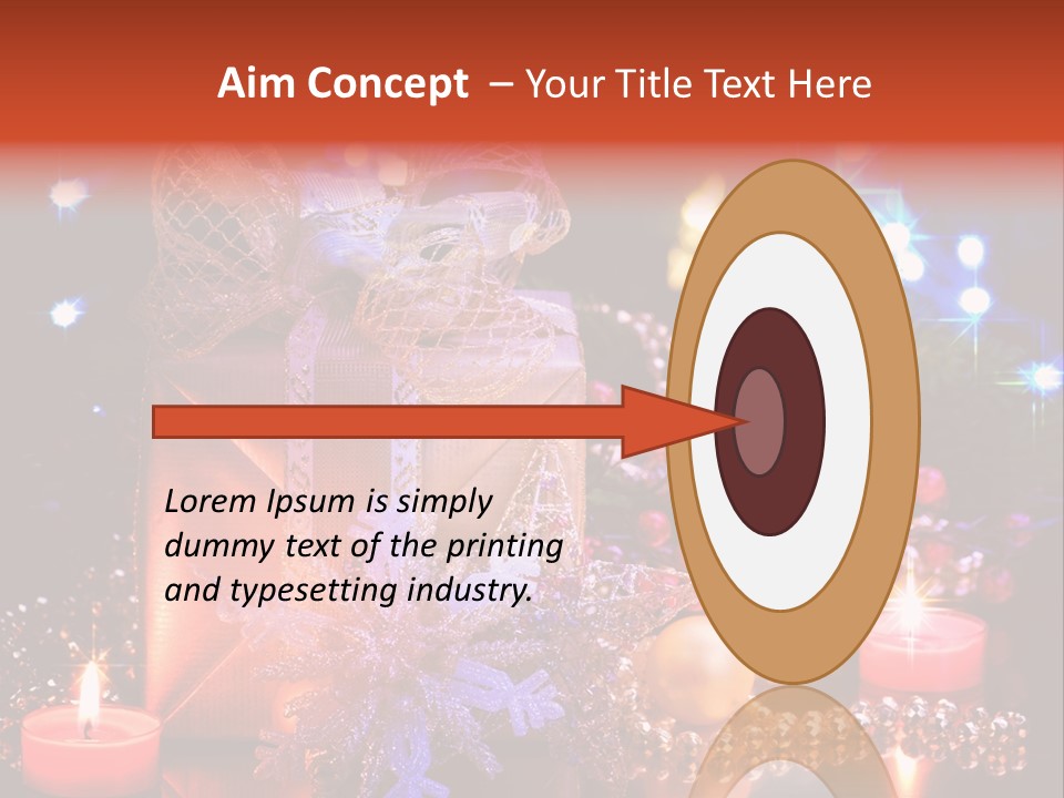 New Christmas Decoration PowerPoint Template