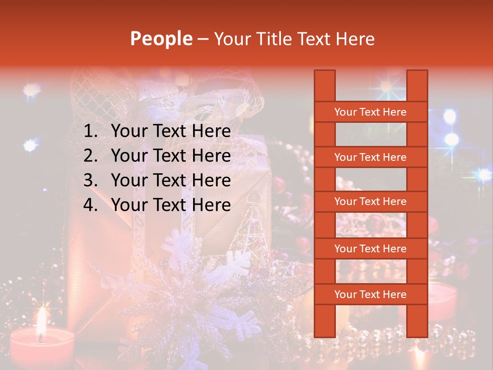 New Christmas Decoration PowerPoint Template