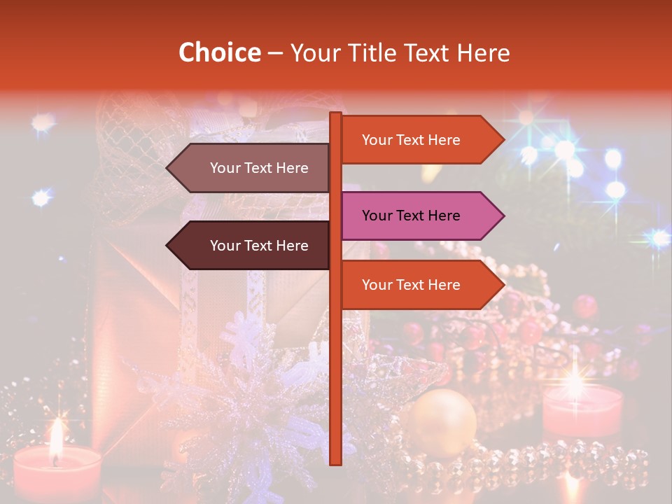 New Christmas Decoration PowerPoint Template