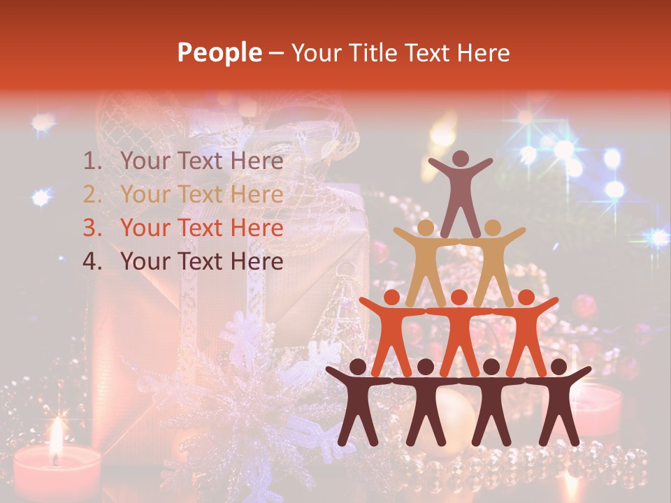 New Christmas Decoration PowerPoint Template