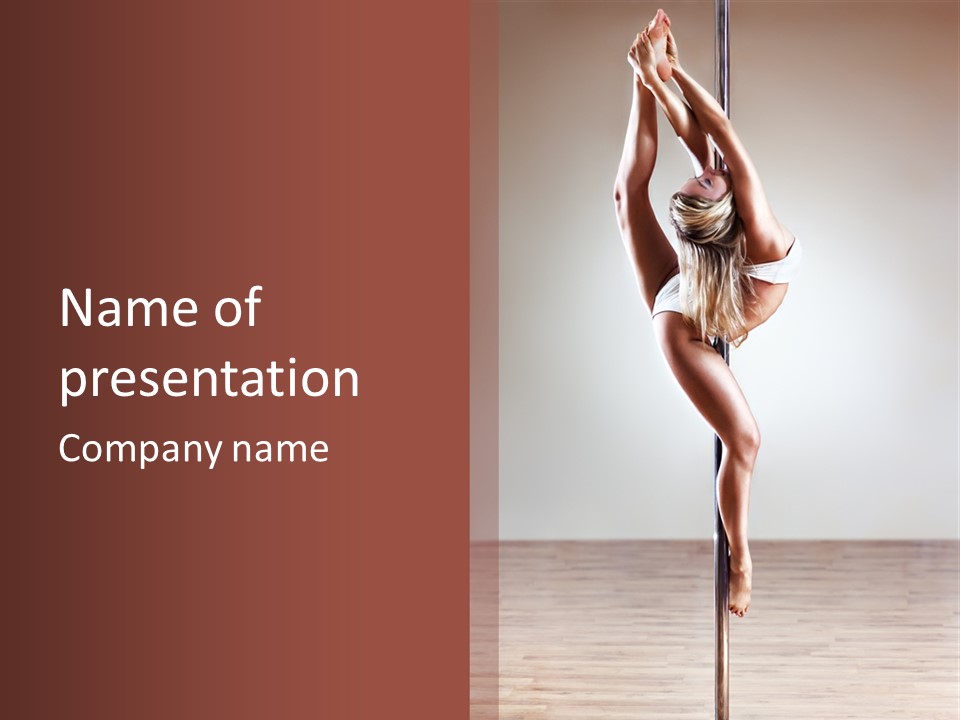 Pole Dance PowerPoint Template