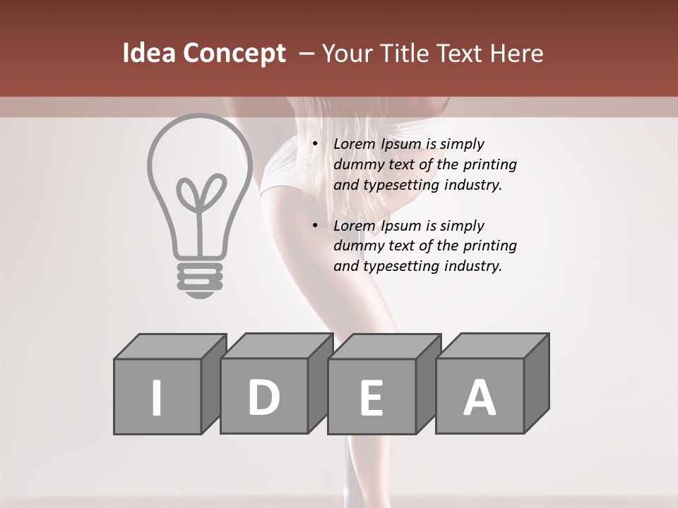 Pole Dance PowerPoint Template