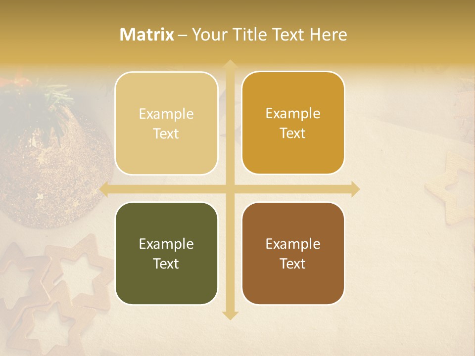 Retro Bell Greeting PowerPoint Template