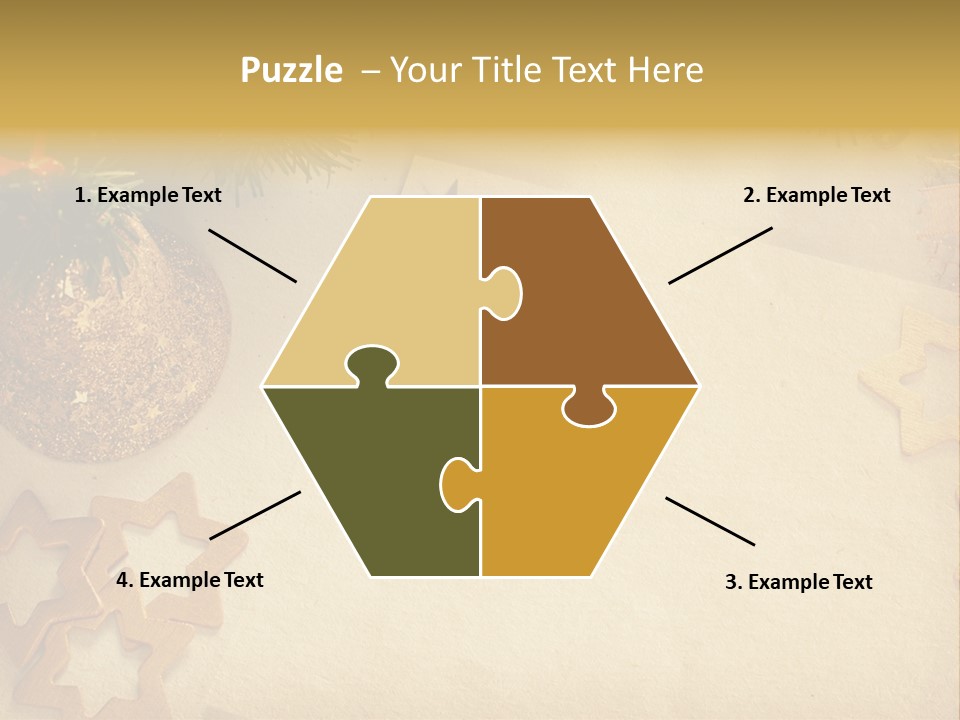 Retro Bell Greeting PowerPoint Template