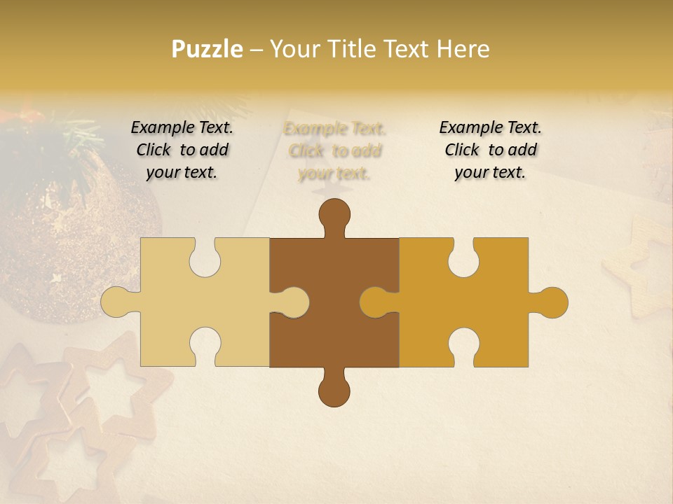 Retro Bell Greeting PowerPoint Template