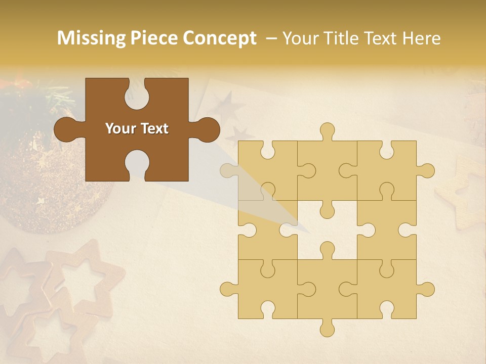 Retro Bell Greeting PowerPoint Template