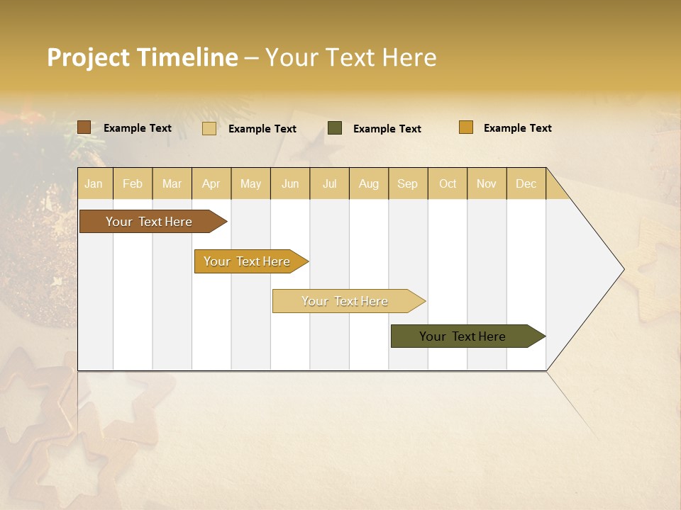Retro Bell Greeting PowerPoint Template