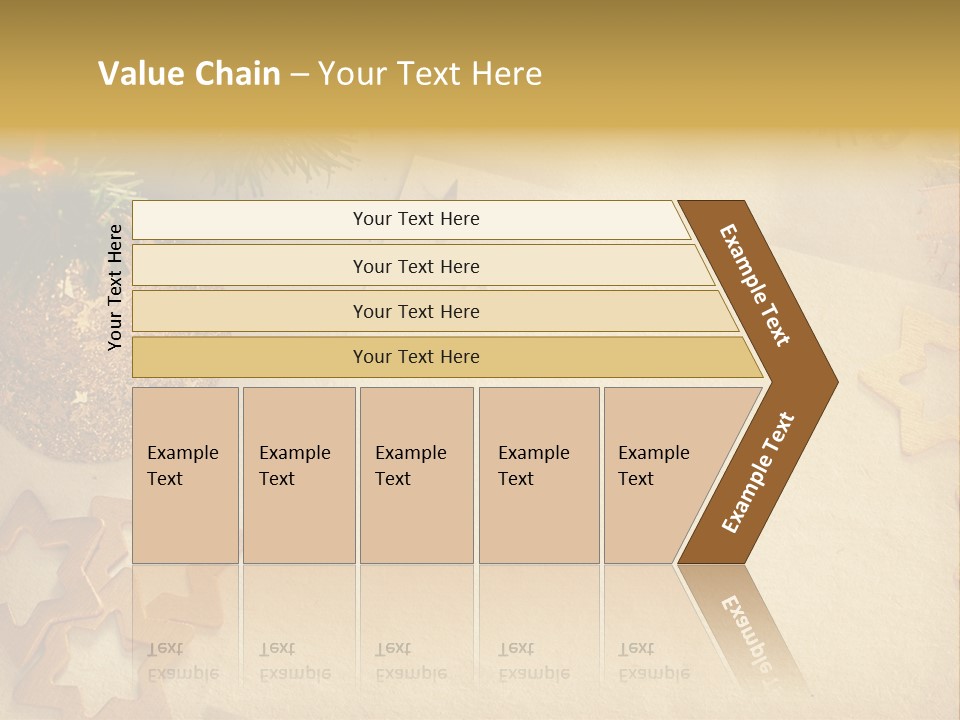 Retro Bell Greeting PowerPoint Template