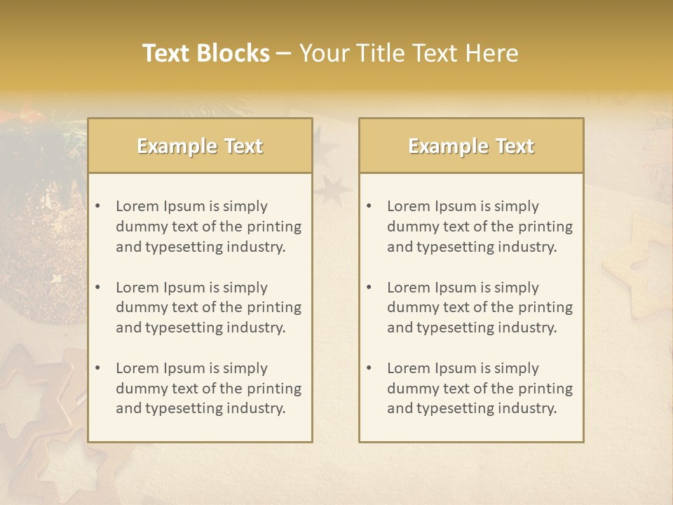 Retro Bell Greeting PowerPoint Template