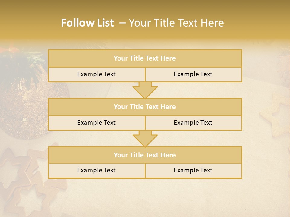 Retro Bell Greeting PowerPoint Template