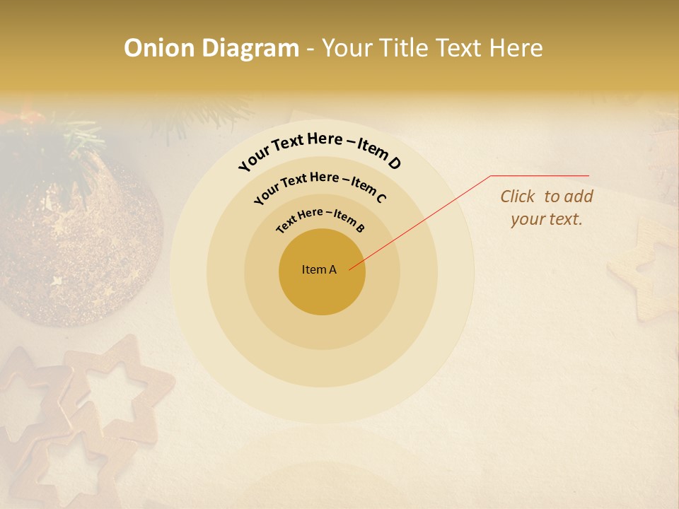 Retro Bell Greeting PowerPoint Template