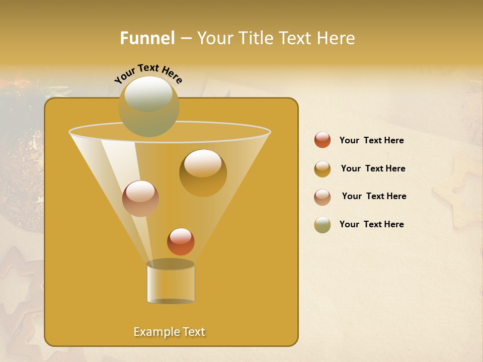 Retro Bell Greeting PowerPoint Template