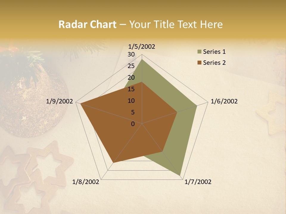 Retro Bell Greeting PowerPoint Template