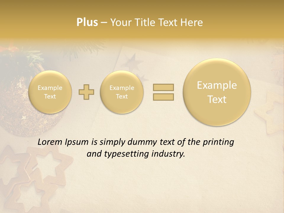 Retro Bell Greeting PowerPoint Template
