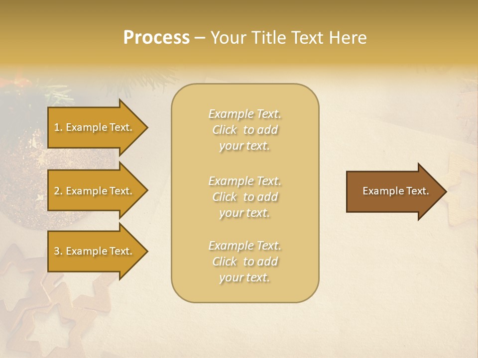 Retro Bell Greeting PowerPoint Template
