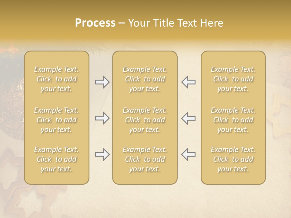 Retro Bell Greeting PowerPoint Template