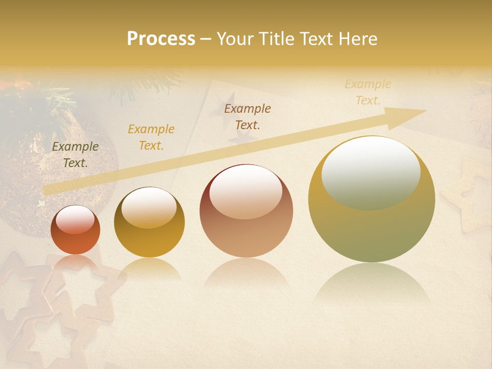 Retro Bell Greeting PowerPoint Template