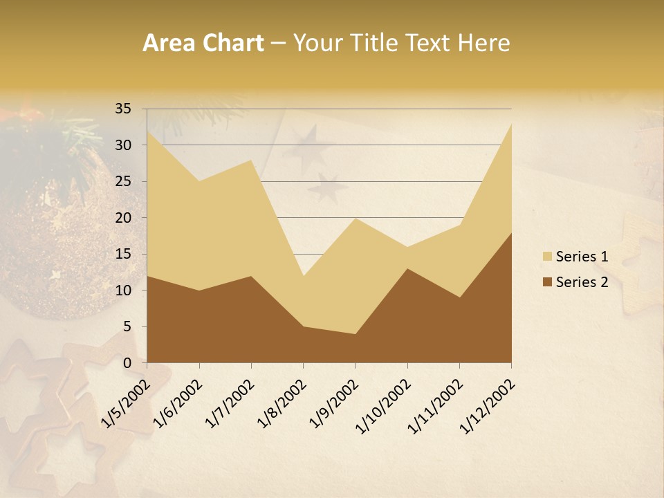 Retro Bell Greeting PowerPoint Template