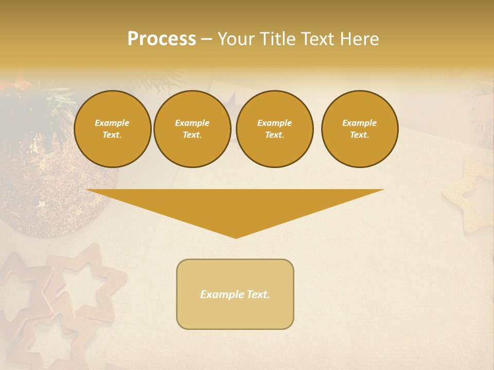 Retro Bell Greeting PowerPoint Template