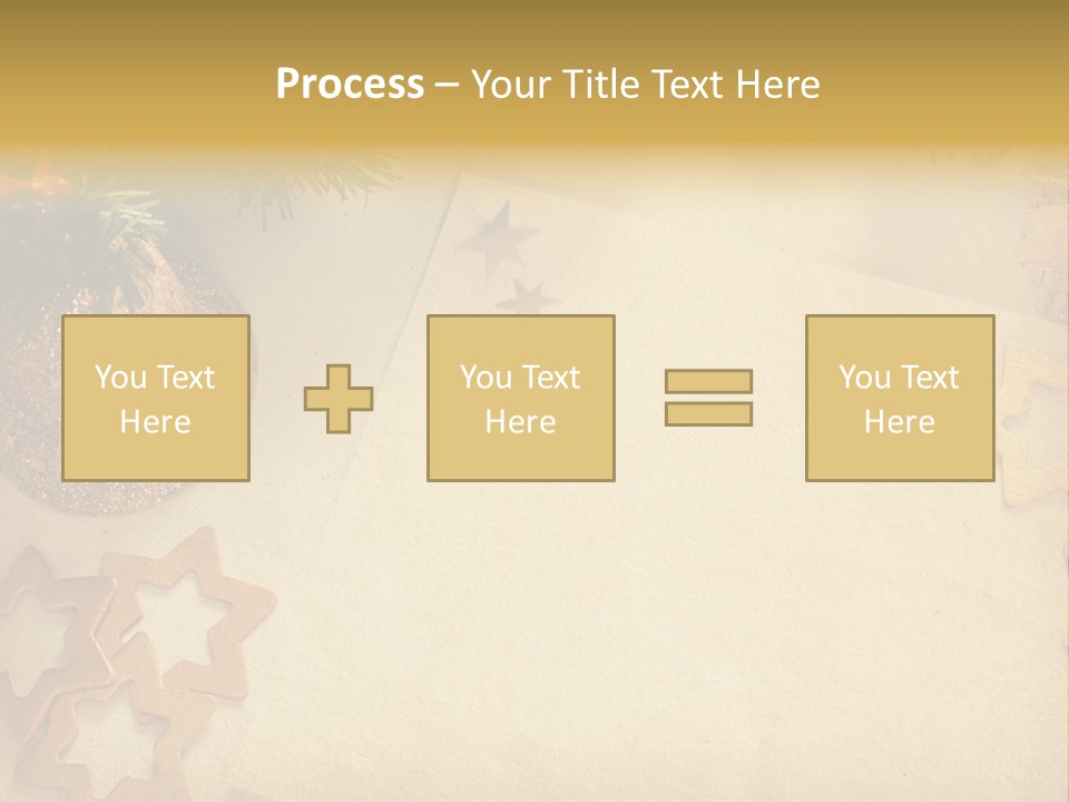Retro Bell Greeting PowerPoint Template