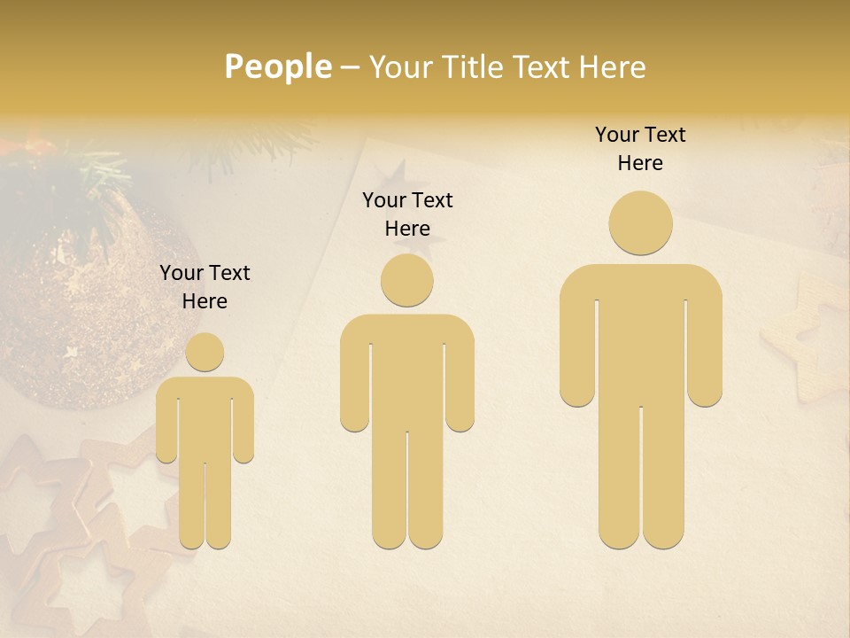 Retro Bell Greeting PowerPoint Template