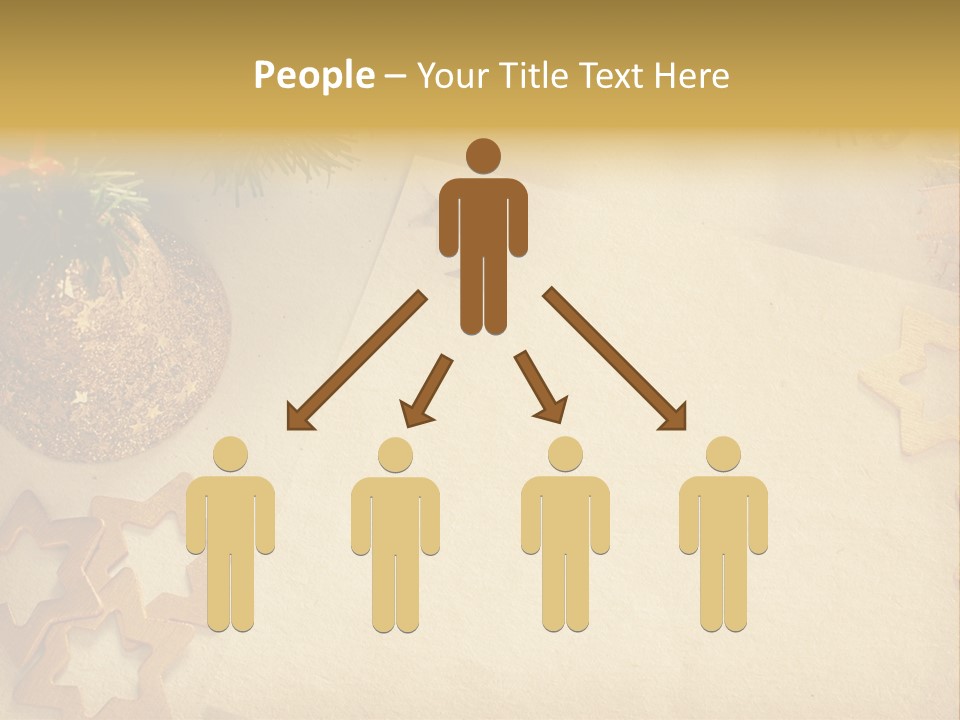 Retro Bell Greeting PowerPoint Template