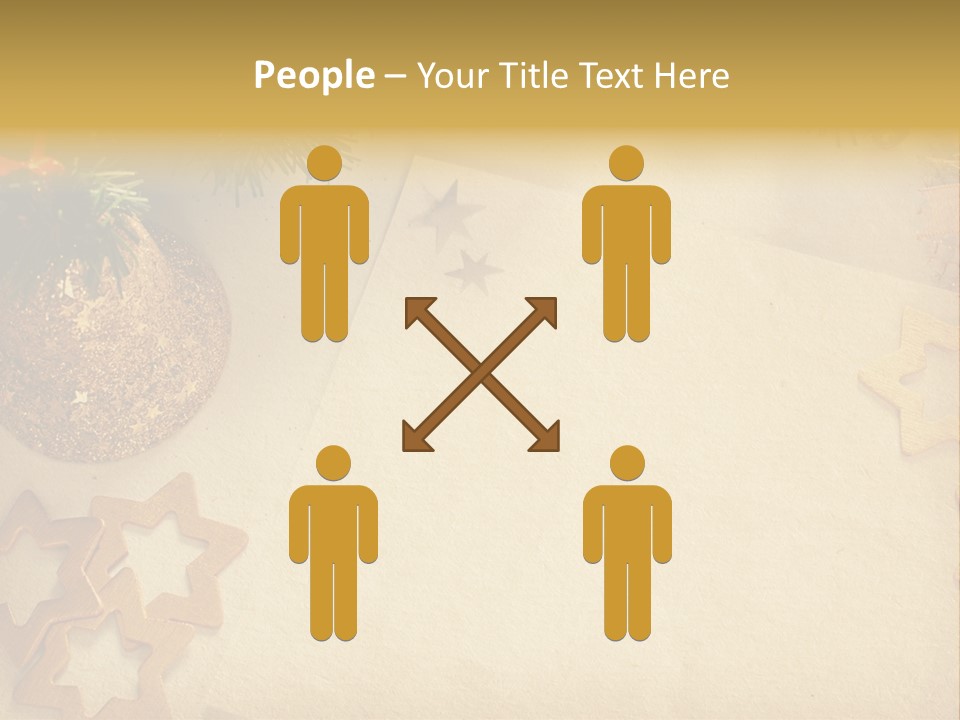 Retro Bell Greeting PowerPoint Template