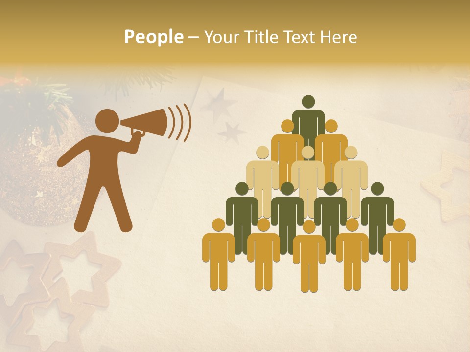 Retro Bell Greeting PowerPoint Template