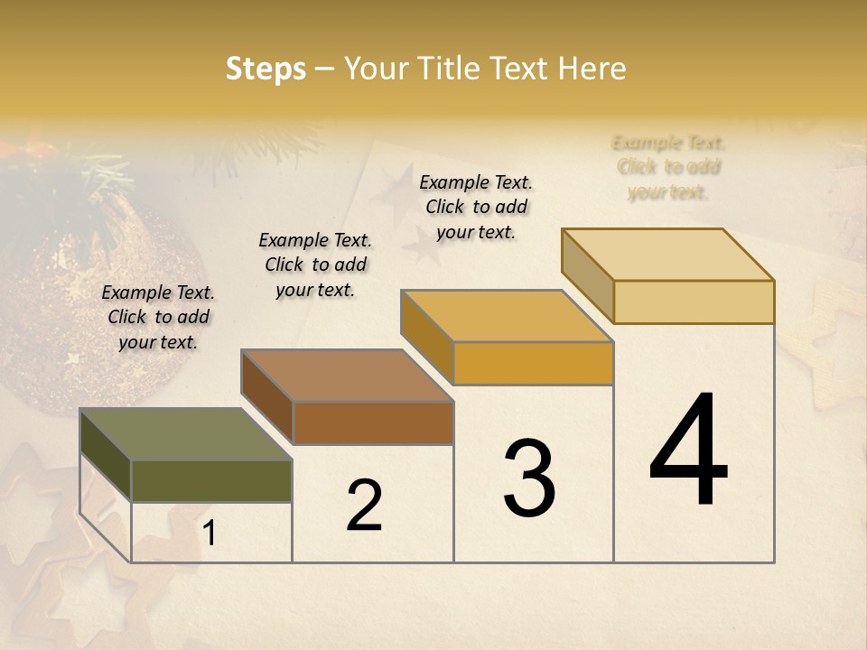 Retro Bell Greeting PowerPoint Template
