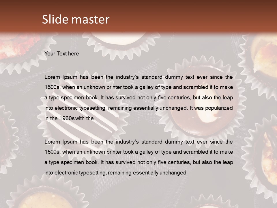 Love Truffle Fancy PowerPoint Template