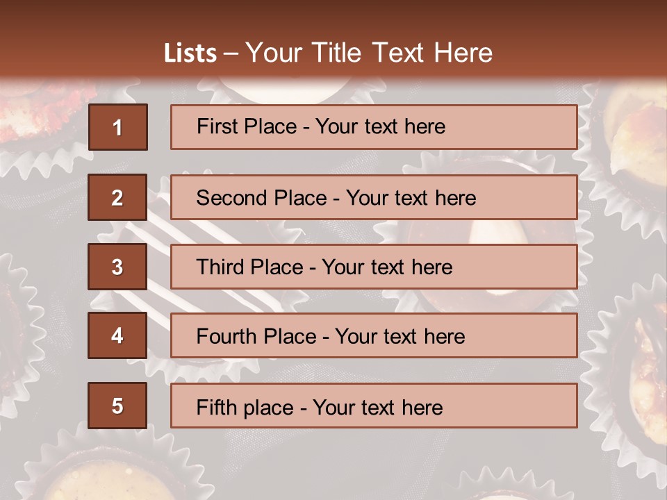 Love Truffle Fancy PowerPoint Template