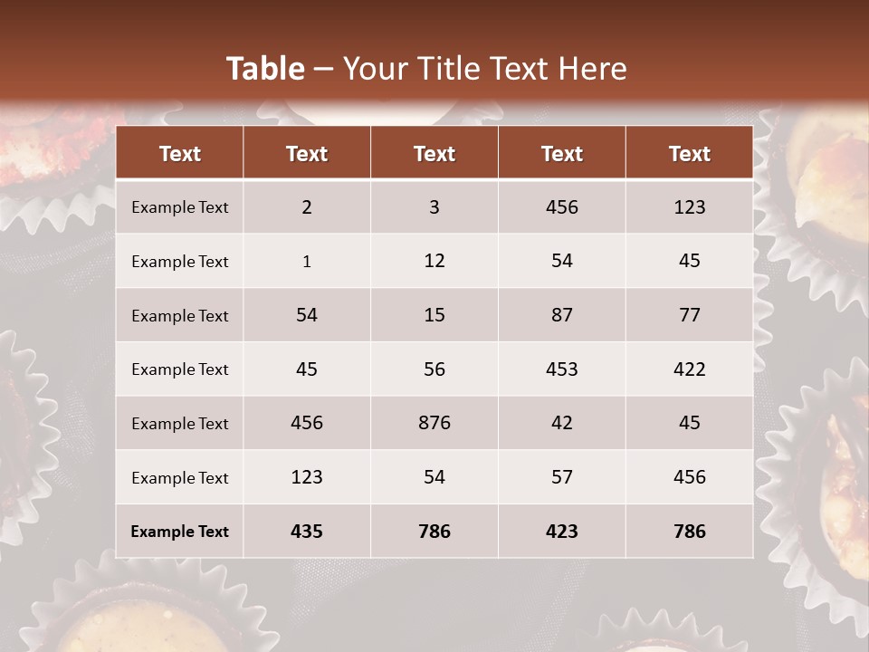 Love Truffle Fancy PowerPoint Template