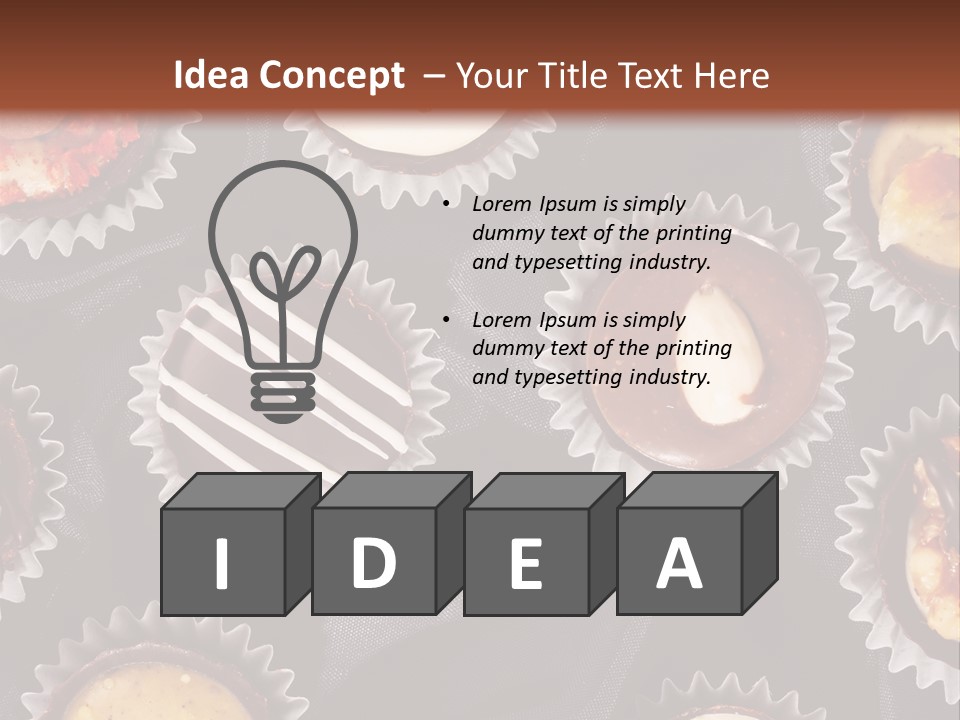 Love Truffle Fancy PowerPoint Template