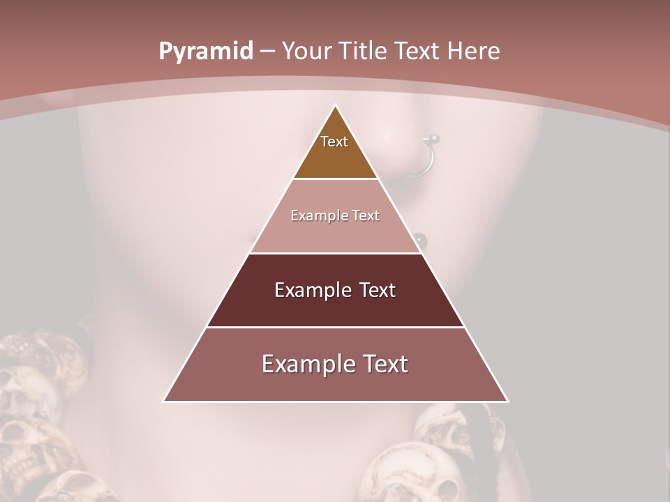 Pierced Woman PowerPoint Template